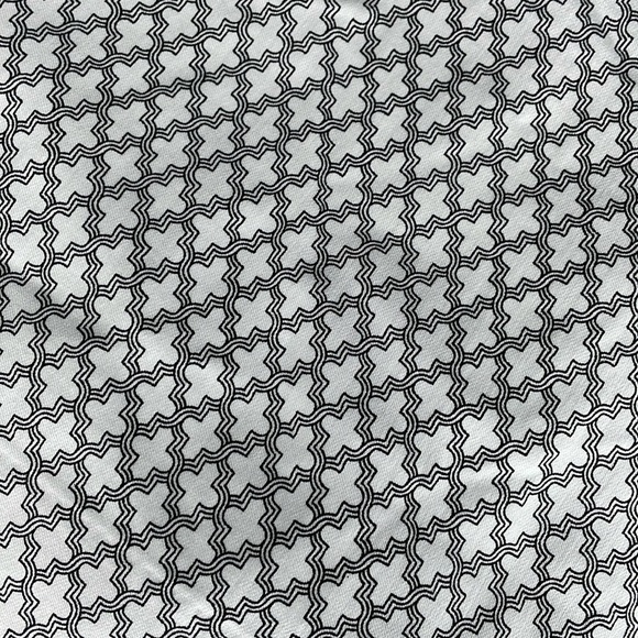 Plus size Skort White and black geometric pattern XXL - Picture 3 of 8